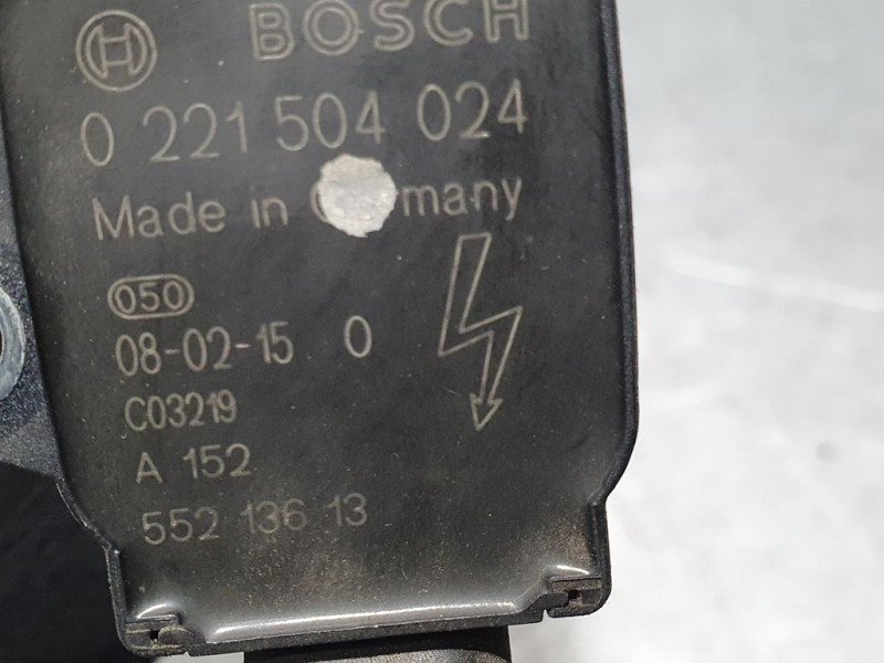 Recambio de bobina encendido para fiat bravo (198) 1.4 16v t jet active referencia OEM IAM 55213613 0221504024 BOSCH