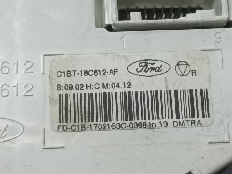 Recambio de mando climatizador para ford fiesta (ccn) trend referencia OEM IAM C1BT18C612AF  