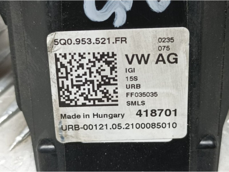 Recambio de mando luces y limpia para seat arona style go referencia OEM IAM 5Q0953521FR  