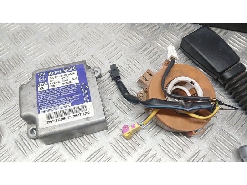 Recambio de kit airbag para peugeot boxer furgón l3h2 referencia OEM IAM 7356857830 C/ PRETENSORES TRW 7356249190