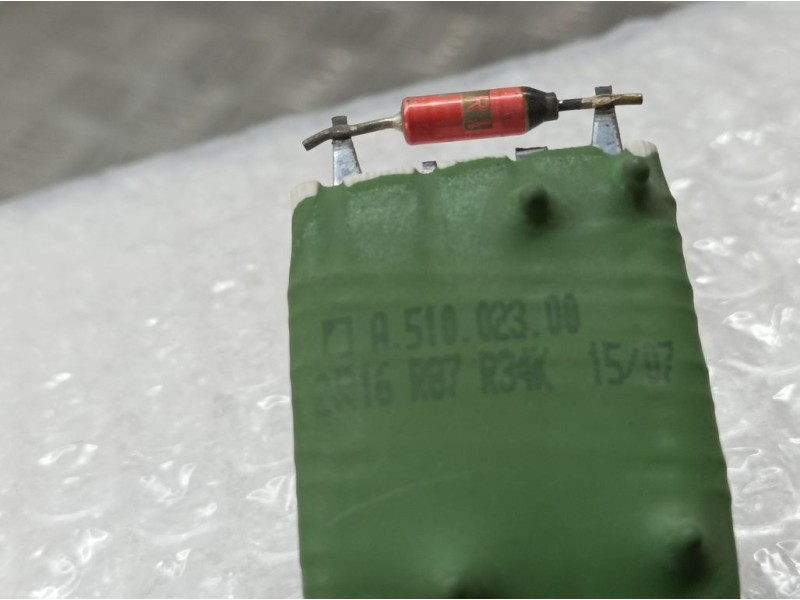 Recambio de resistencia calefaccion para fiat ducati maxi caja abierta (09.2006 =>) 2.3 jtd cat referencia OEM IAM A51002300  