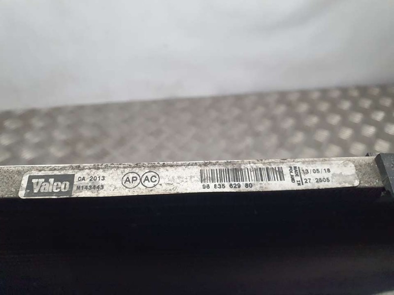 Recambio de condensador / radiador aire acondicionado para citroën c3 aircross feel referencia OEM IAM 9683562980 M143443 VALEO