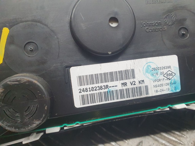 Recambio de cuadro instrumentos para dacia sandero stepway referencia OEM IAM 248102383R  