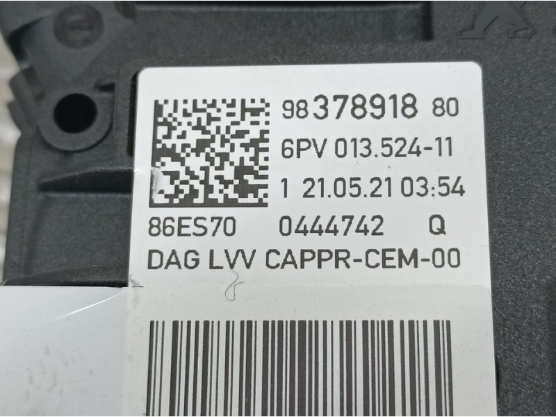 Recambio de potenciometro pedal para peugeot 208 (p2) active referencia OEM IAM 9837891880 6PV01352411 