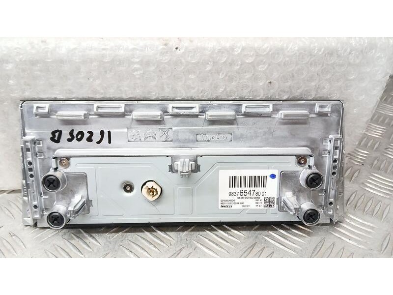 Recambio de sistema navegacion gps para peugeot 308 style referencia OEM IAM 9837654780 INNOLUX GD1030SA00C40