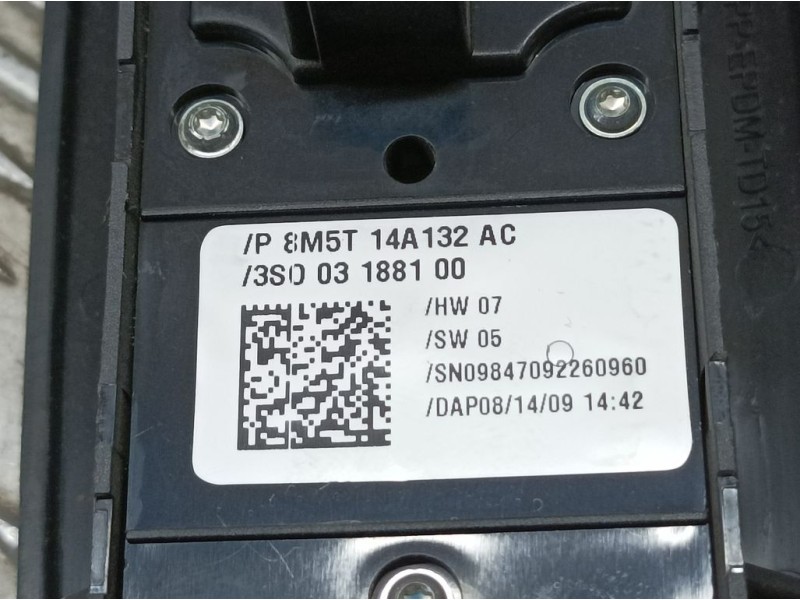 Recambio de mando elevalunas delantero izquierdo para ford kuga (cbv) trend referencia OEM IAM 8M5T14A132AC  