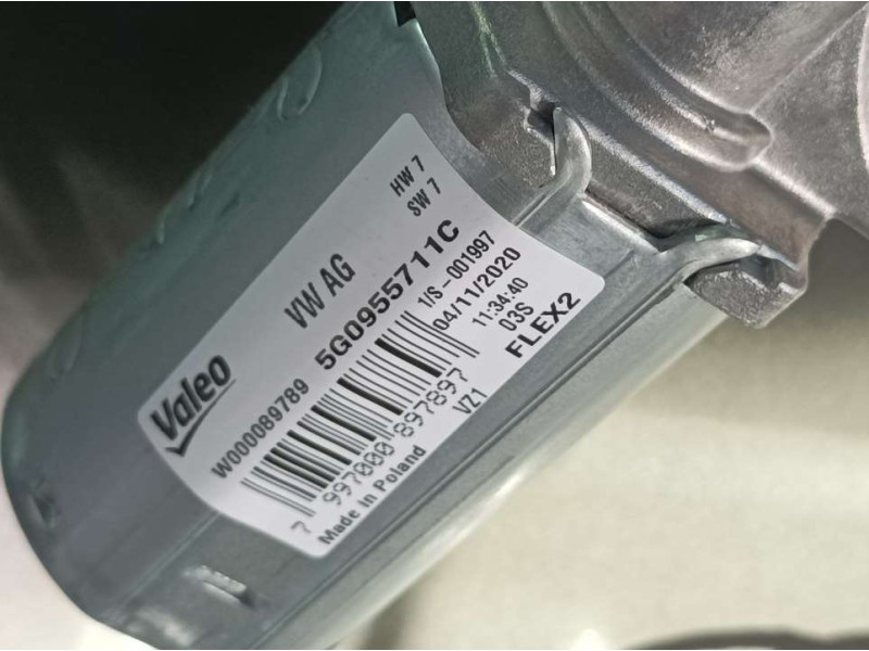 Recambio de motor limpia trasero para volkswagen tiguan advance bmt referencia OEM IAM 5G0955711C W000089789 VALEO