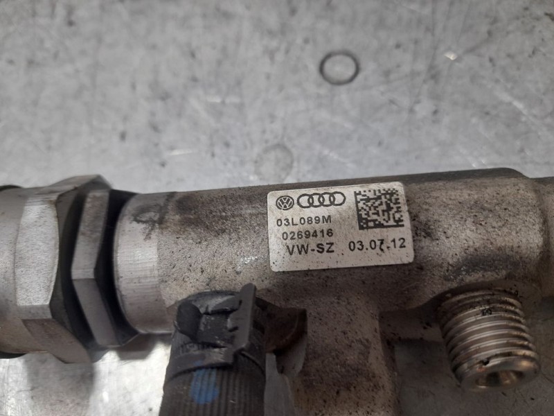 Recambio de rampa inyectora para volkswagen tiguan 2.0 tdi referencia OEM IAM 03L089M  
