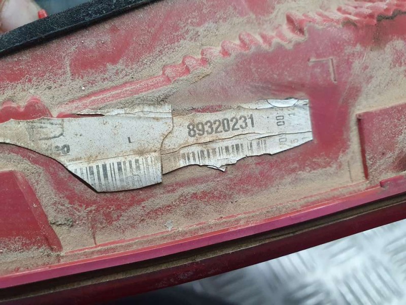 Recambio de piloto trasero izquierdo para seat exeo berlina (3r2) reference referencia OEM IAM 89393449  INTERIOR