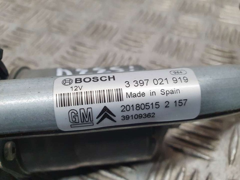 Recambio de motor limpia delantero para citroën c3 aircross feel referencia OEM IAM 39109362 3397021919 BOSCH