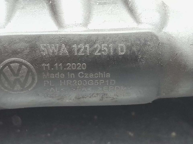 Recambio de radiador agua para volkswagen tiguan advance bmt referencia OEM IAM 5WA121251D  
