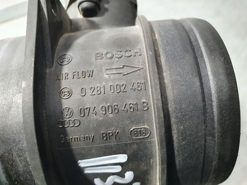 Recambio de caudalimetro para seat leon (1p1) stylance / style referencia OEM IAM 074906461B 0281002461 BOSCH