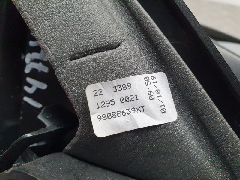 Recambio de retrovisor derecho para peugeot 308 active bussines referencia OEM IAM 98088639XT  ELECTRICO 7 Y 2 CABLES