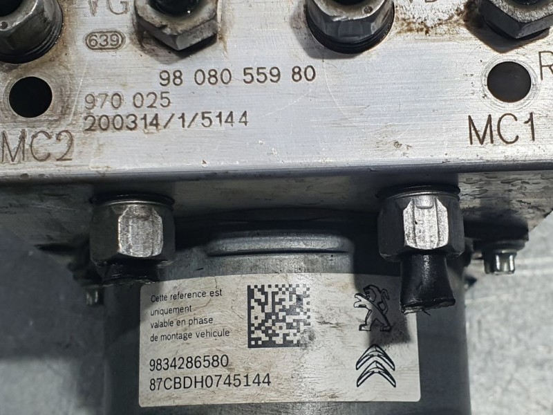 Recambio de abs para citroën berlingo furgón club m referencia OEM IAM 9808055980 970025 BOSCH