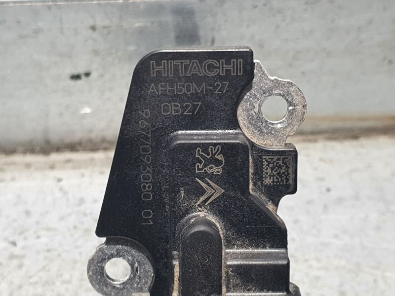 Recambio de caudalimetro para citroën berlingo furgón club m referencia OEM IAM 9677093080 AFH50M27 HITACHI