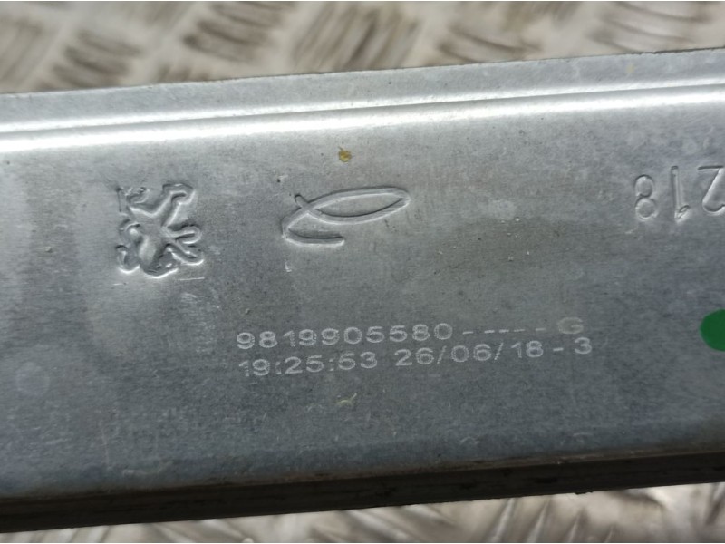 Recambio de elevalunas delantero izquierdo para peugeot 2008 (--.2013) allure bluehdi 120 s&s referencia OEM IAM 9819905580  ELE