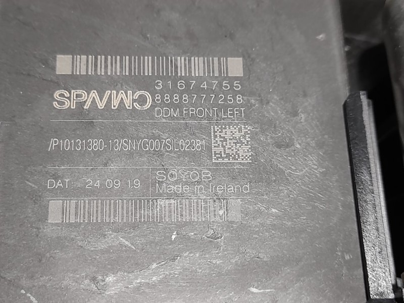 Recambio de elevalunas delantero izquierdo para volvo v60 familiar basis referencia OEM IAM 31462708  ELECTRICO