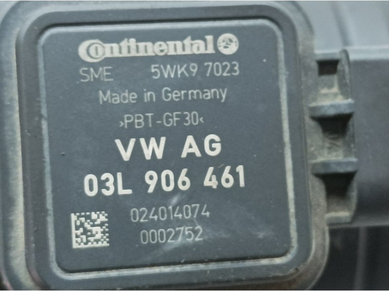 Recambio de caudalimetro para seat toledo (kg3) reference referencia OEM IAM 03L906461 5WK97023 CONTINENTAL