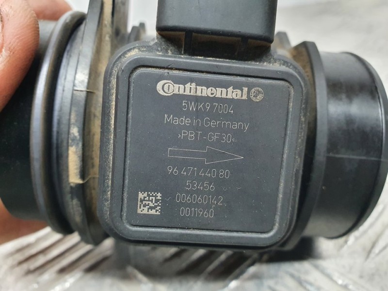 Recambio de caudalimetro para citroën nemo basis referencia OEM IAM 9647144080 5WK97004 CONTINENTAL