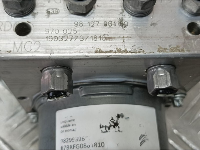 Recambio de abs para peugeot 508 active referencia OEM IAM 9812786180 970025 BOSCH