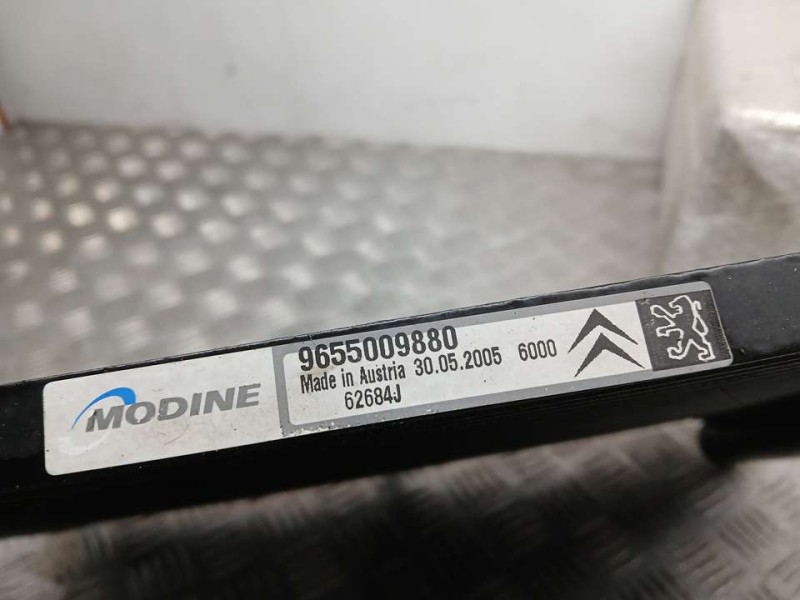 Recambio de condensador / radiador aire acondicionado para peugeot 1007 dolce referencia OEM IAM 9655009880 62684J MODINE