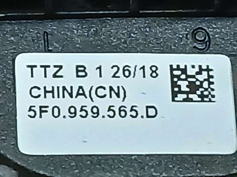 Recambio de mando retrovisor para seat leon st (5f8) reference referencia OEM IAM 5F0959565D  