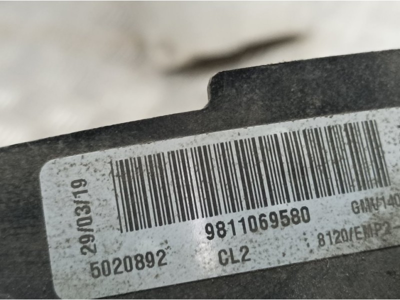 Recambio de electroventilador para peugeot 508 active referencia OEM IAM 9811069580  