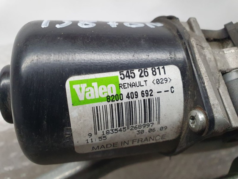 Recambio de motor limpia delantero para renault kangoo profesional referencia OEM IAM 8200409692 54526811 VALEO