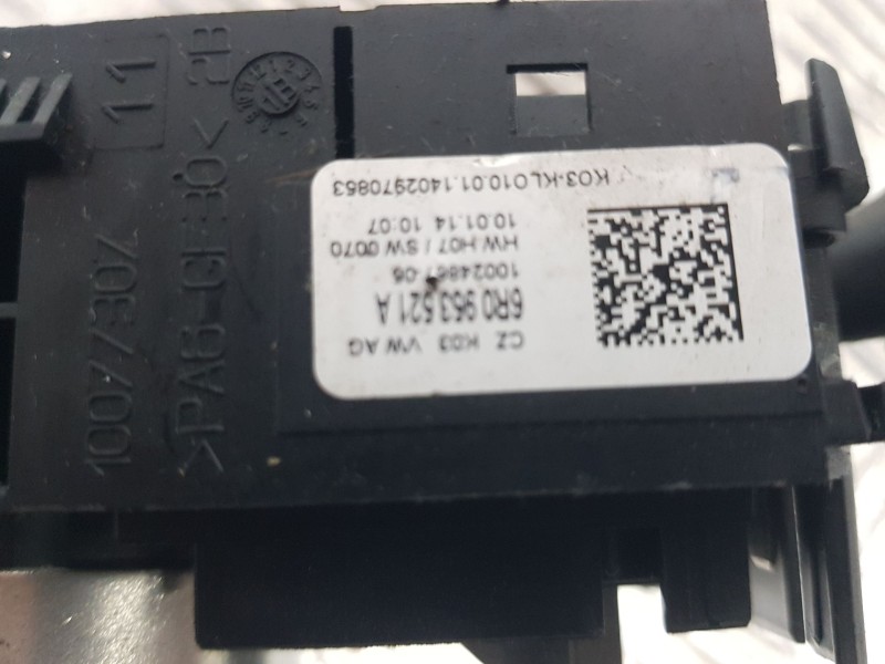 Recambio de mando luces y limpia para volkswagen polo v (6r1, 6c1) 1.2 tdi referencia OEM IAM 6R0953521A  
