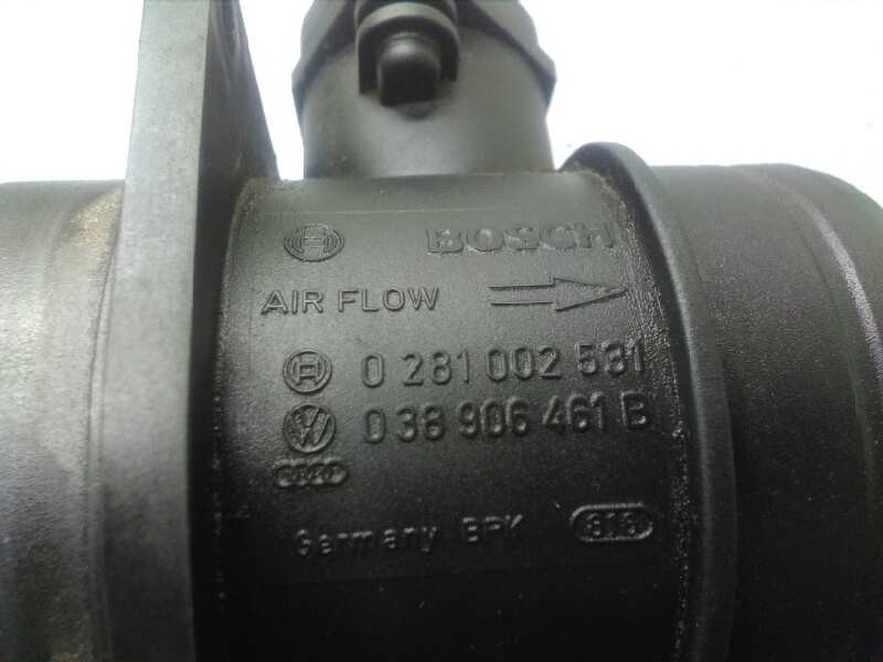 Recambio de caudalimetro para seat ibiza (6l1) 1.9 tdi referencia OEM IAM 038906461B 0281002531 BOSCH