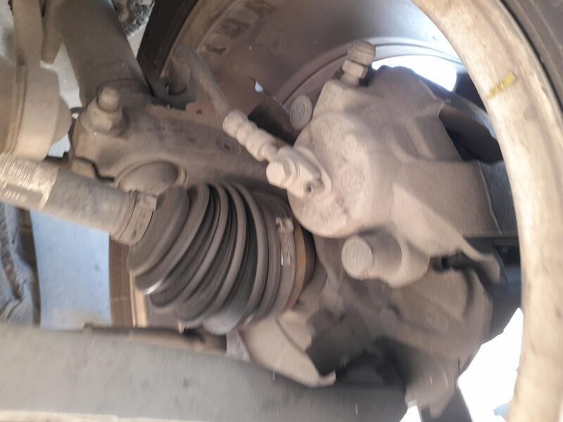 Recambio de mangueta delantera izquierda para volkswagen polo v (6r1, 6c1) 1.2 tdi referencia OEM IAM 6Q0407255AC  