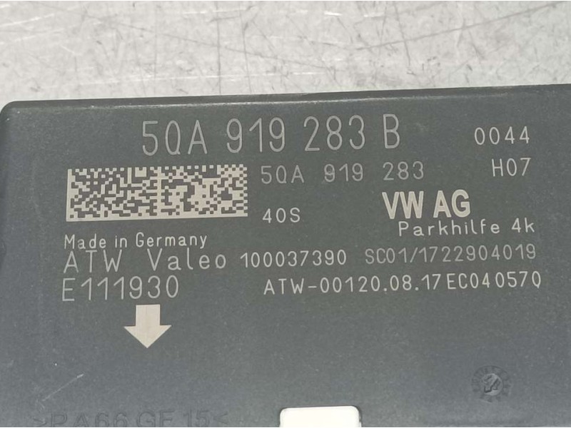 Recambio de modulo electronico para seat ateca (kh7) style referencia OEM IAM 5QA919283B 100037390 VALEO