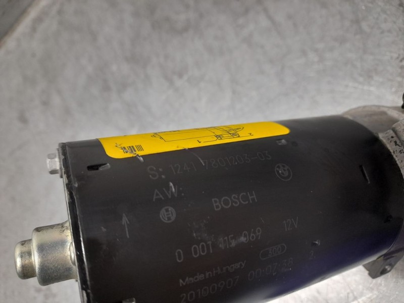 Recambio de motor arranque para bmw x6 (e71) xdrive40d referencia OEM IAM 780120303 BOSCH 0001115069