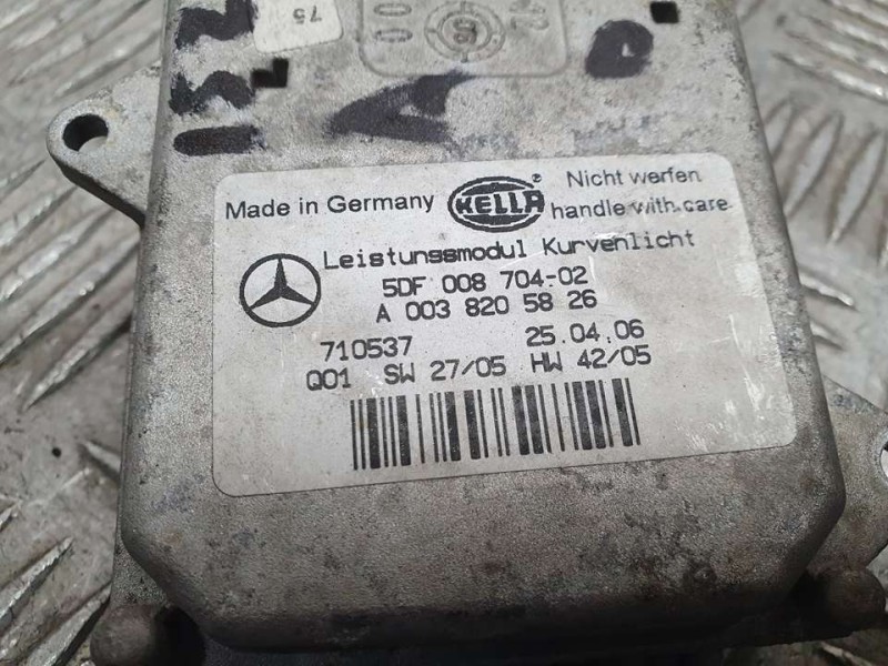 Recambio de centralita faro para mercedes-benz clase r (w251) r 350 cdi 4-matic (251.022) referencia OEM IAM A0038205826 5DF0087