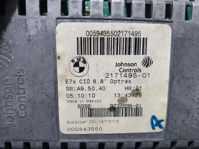 Recambio de sistema navegacion gps para bmw x6 (e71) xdrive40d referencia OEM IAM 923289601 217149501 