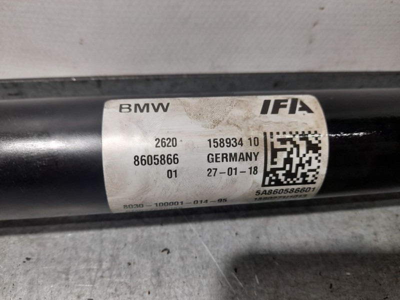 Recambio de transmision central para bmw x6 (e71) xdrive40d referencia OEM IAM 8605866  DELANTERA