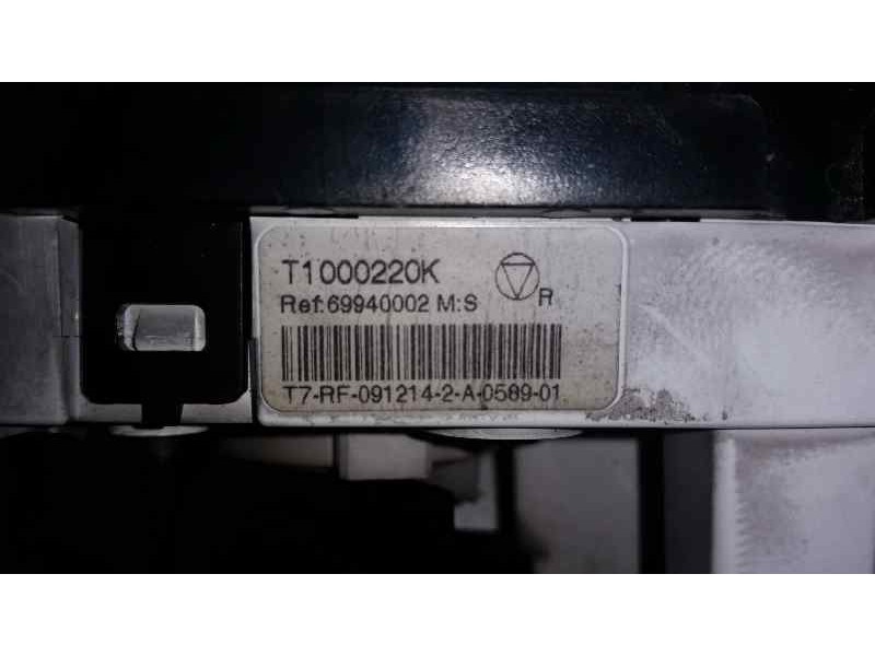 Recambio de mando calefaccion / aire acondicionado para peugeot 308 confort referencia OEM IAM T1000220K 69940002MS 