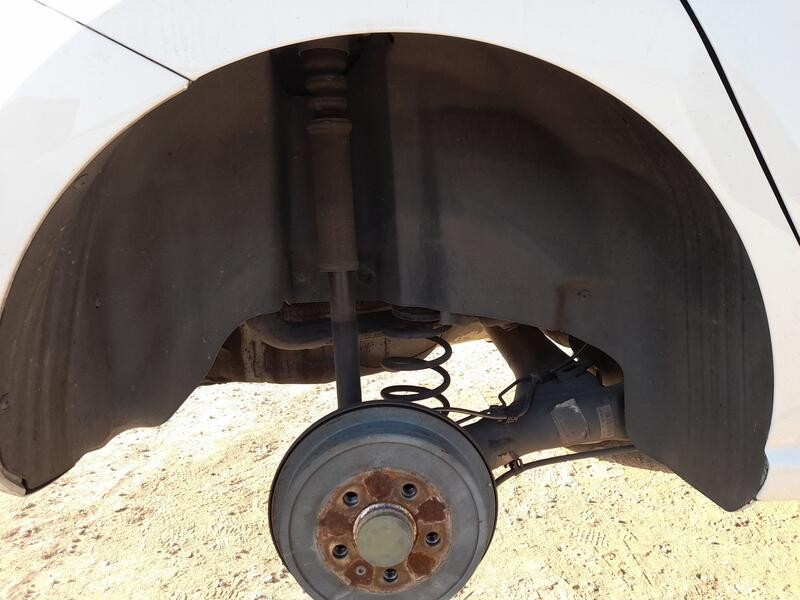 Recambio de plastico pase rueda tras. dch. para volkswagen polo v (6r1, 6c1) 1.2 tdi referencia OEM IAM 6R0810972C  