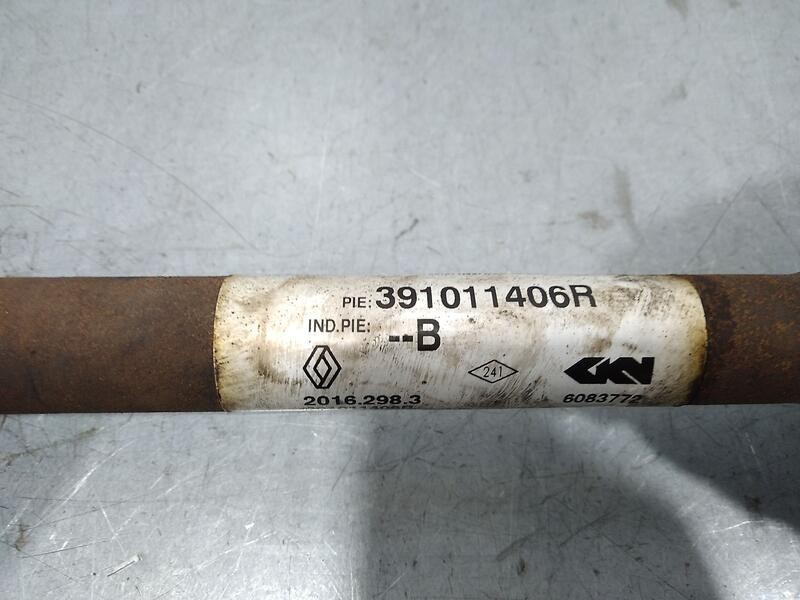 Recambio de transmision delantera izquierda para dacia dokker ambiance referencia OEM IAM 391011406R  