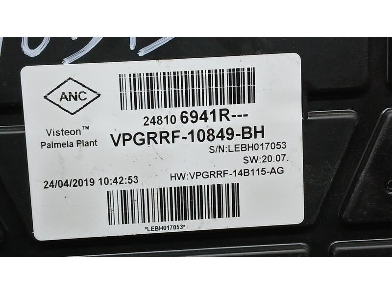 Recambio de cuadro instrumentos para renault clio iv (bh_) 1.5 dci 90 referencia OEM IAM 248106941R  VPGRRF10849BH