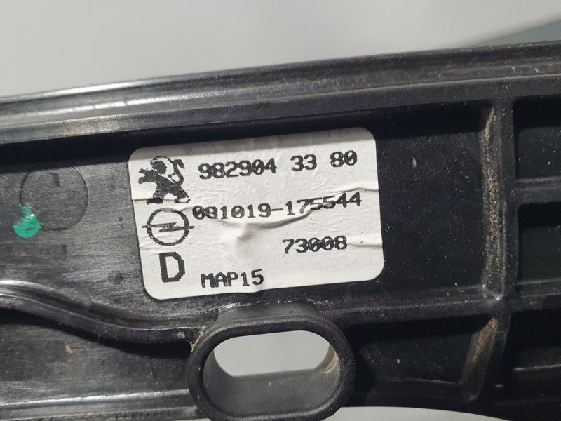 Recambio de elevalunas delantero derecho para peugeot 208 (p2) active referencia OEM IAM 9829043380  ELECTRICO 6 PINS