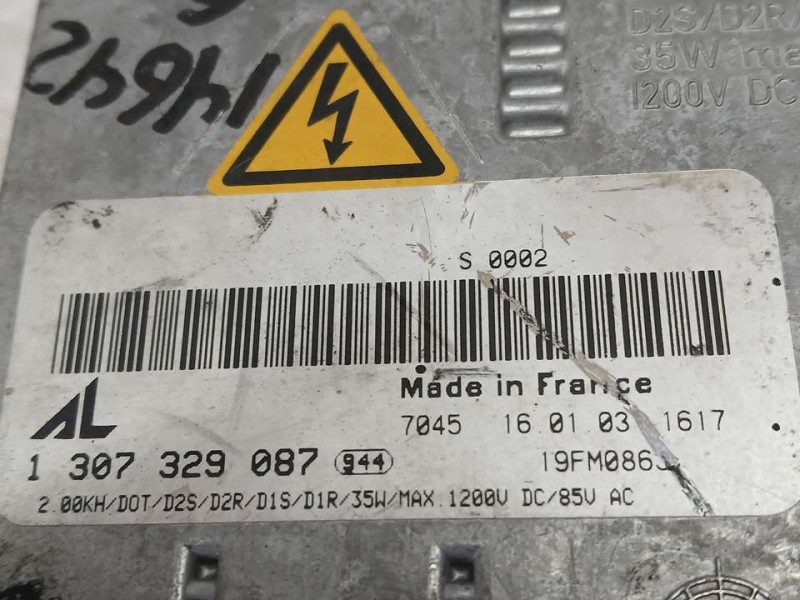 Recambio de centralita faros xenon para mercedes-benz clase s (w220) berlina 500 (220.075) referencia OEM IAM 1307329087  AL LAD