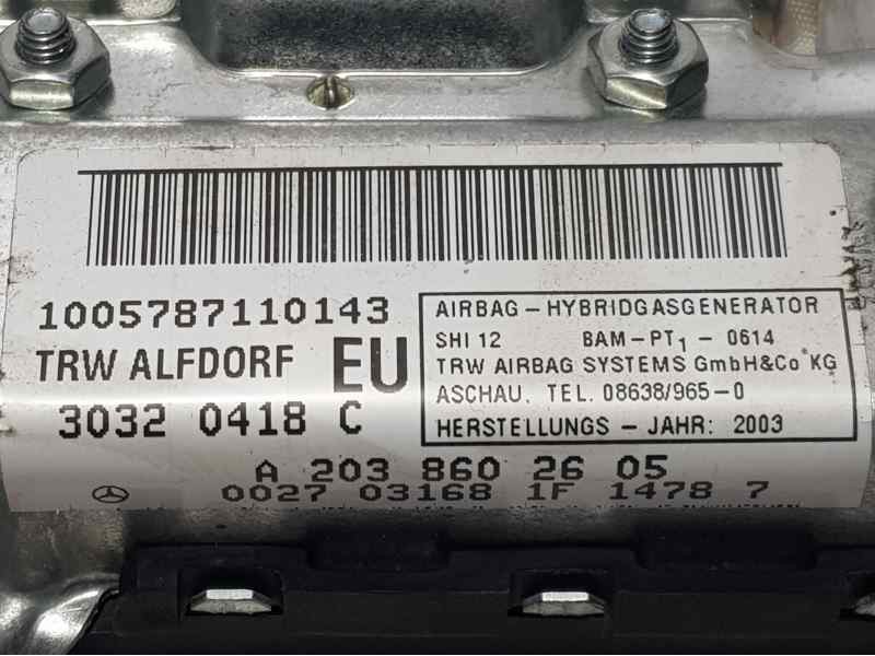 Recambio de airbag lateral delantero derecho para mercedes-benz clase c (w203) berlina 220 cdi (203.006) referencia OEM IAM 2038