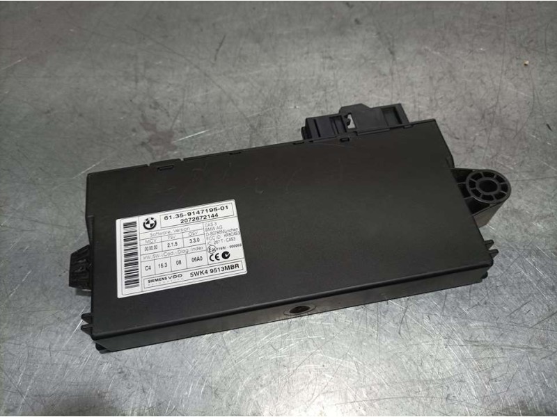 Recambio de modulo electronico para bmw serie 3 berlina (e90) 320d referencia OEM IAM 9147195 SIEMENS VDO 5WK49513