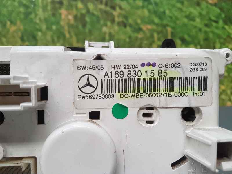 Recambio de mando climatizador para mercedes-benz clase a (w169) a 160 cdi (169.306) referencia OEM IAM A1698301585 69780008 VAL