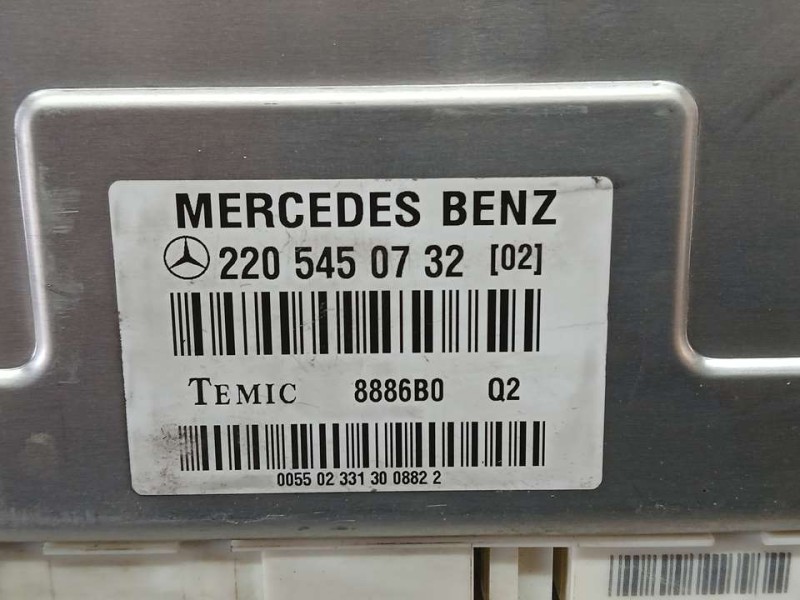 Recambio de centralita suspension para mercedes-benz clase s (w220) berlina 500 (220.075) referencia OEM IAM 2205450732 8886B0 T