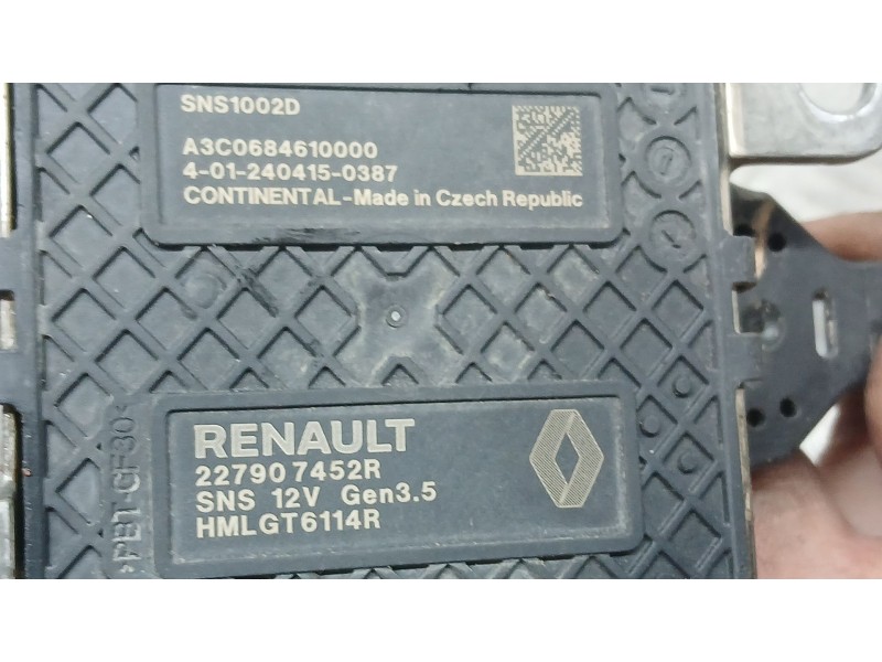 Recambio de sonda lambda para renault express advance referencia OEM IAM 227907452R CONTINENTAL A3C0684610000