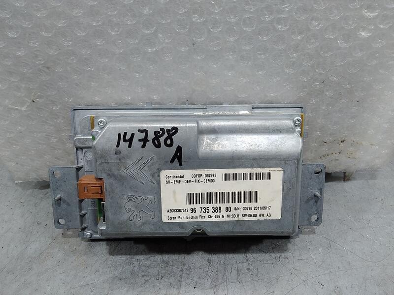 Recambio de sistema navegacion gps para citroën c5 berlina exclusive referencia OEM IAM 9673538880 09297e Continental