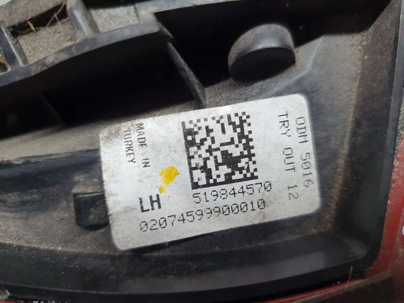 Recambio de piloto trasero izquierdo para fiat tipo ii (356) sedan easy referencia OEM IAM 519844570  INTERIOR