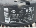 Recambio de alternador para nissan micra (k11) l referencia OEM IAM 231005F600 0123110007 BOSCH